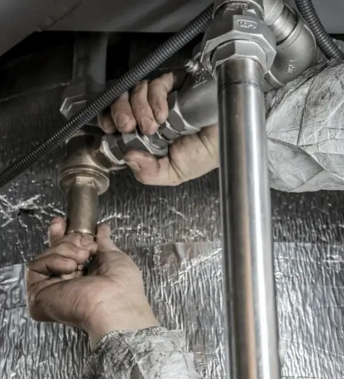 Plumbing Piping Works At Port De La Mer, Jumeirah First - ERTS.AE P3